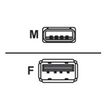 MCL Samar - Rallonge de câble USB 2.0 type A (M) vers USB 2.0 type A (F) - 3 m