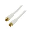 MCL Samar - câble HQ pour antenne satellite type F (M) - 5 m