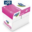 Jet'up Bureau Vallée - Papier blanc - A4 (210 x 297 mm) - 80 g/m² - 50 000 feuilles (20 cartons de 5 ramettes)