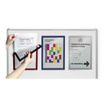 4005546405681-Durable Duraframe Magnetic - 5 Cadres d'affichage magnétiques - A4 - bleu - pour surfaces -P_79415377_4-3