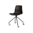 Chaise OPEN - à l'unité - Pivotant - polypropylène - Noir