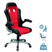 3700339879922-Fauteuil gamer RACER - accoudoirs rabattables - noir et rouge-P_79419890_1-0