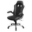 3700339879946-Fauteuil gamer RACER - accoudoirs rabattables - noir-P_79419892_2-1
