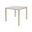 3700339881352-Table collectivité - plateau noir - pied bois-P_79420836_1-0