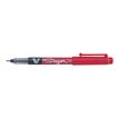 Pilot V Sign Pen - Pack de 12 feutres fins - rouge