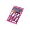 Calculatrice de bureau Citizen FC-100N - 10 chiffres - alimentation batterie et solaire - rose