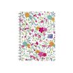 3020120113494-Oxford Floral - Carnet de notes à spirale - A6 - 100 pages - petits carreaux-P_79424845_2-1