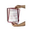 4005546506487-Durable Vario - Support mural métallique avec 5 pochettes A4 - rouge-P_79425236_3-2
