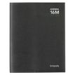 Agenda Calpe - 16 mois - 1 semaine par 2 pages - 21,9 x 15,9 cm - noir - Brepols