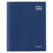 Agenda Calpe - 16 mois - 1 semaine par 2 pages - 21,9 x 15,9 cm - bleu - Brepols