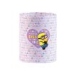 3329688127470-Les Minions - Pot à crayons rond modèle coeur - Clairefontaine-P_79427034_1-0
