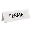 Promocome - Chevalet porte nom 297 x 105 mm
