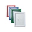Promocome Ecoframe - Cadre porte-affiche clippant à poser ou à fixer au mur - A5 - blanc
