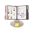 3660412031831-Promocome - Lutrin de comptoir en plastique - fourni avec 10 pochettes A4 multi-coloris-P_79427790_1-0