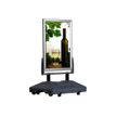 3660412031916-Promocome - Stop-trottoir (Chevalet de sol) A1 - base lestée grise - double face-P_79427798_1-0