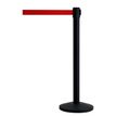 3660412032005-Promocome - Poteau de guidage noir avec sangle rétractable rouge-P_79427807_1-0