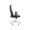 3760185029056-Fauteuil de bureau PHILADELPHIE - accoudoirs réglables - appui-tête intégré - noir-P_79428546_5-4