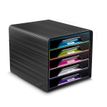 3462159010632-CEP Gloss - Module de classement 5 tiroirs - noir/multicolore subtil-P_79428609_2-1