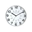 Unilux - Horloge Pop - mécanisme quartz - 28 cm - blanc