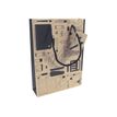 3329682237922-Clairefontaine - Sac cadeau kraft - 15 cm x 4 cm x 20 cm - différents motifs pictos-P_79429539_1-0