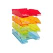 9002493111196-Exacompta COMBO Glossy - 4 Corbeilles à courrier - coloris translucides assortis-P_79429827_1-0