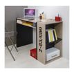 3483600797544-Gautier - Bureau bicolore - Chêne clair et noir-P_79430383_3-2