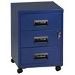 3219090950189-Caisson mobile - 3 tiroirs - bleu nuit nacré-P_79431093_1-0