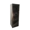 3219090952527-Classeur 4 tiroirs pour dossiers suspendus - 126 x 40 x 40 cm - noir vernis-P_79431109_1-0