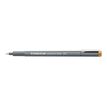 STAEDTLER pigment liner - Feutre fin - 0.5 mm - orange