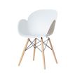 3660141230161-Chaise KIWOOD - avec accoudoirs - Pied bois hêtre - blanc - pack de 2-P_79433402_4-3