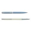 3219918262234-Enzo Varini Archetto - Parure stylo à bille et sylo plume laqué bleu irisé-P_79434075_1-0