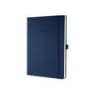Sigel Conceptum Pure Hardcover - Carnet de notes A4 - ligné - bleu nuit