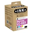 8720282008809-Cartouche compatible Brother LC223 - pack de 4 - noir, cyan, magenta, jaune - ink-P_79434180_1-0