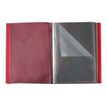 Viquel Propyglass - Porte vues personnalisable - 40 vues - A4 - rouge