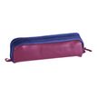 3329680084016-Clairefontaine - Trousse rectangulaire - cuir - bicolore bleu/fuchsia-P_79435895_1-0