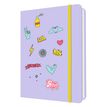 3664447048178-Agenda à élastique Rose Carpet - 1 jour par page - 12,5 x 17,5 cm - Oberthur-P_79436037_1-0