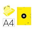 Antartik - Chemise à rabats - A4 - jaune fluo
