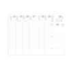 3371010002498-Agenda Pluton - 1 semaine sur 2 pages - 9 x 12,5 cm - noir - Quo Vadis--1