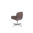 2012349446690-Chaise AITA - dossier bas - siège pivotant - pietement aluminium - tissu gris-P_79439419_3-2