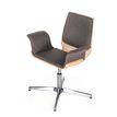 2012349448311-Chaise SPERA - siège pivotant - structure bois recouvert de tissu gris-P_79439500_1-0