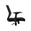 3760185028172-Fauteuil de bureau NEWTON - accoudoirs fixes - housse pour dossier en option - Noir-P_79439762_6-5