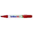 Artline 90N - Marqueur permanent - pointe biseau - rouge