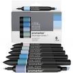 884955070437-ProMarker - Pack de 6 marqueurs double pointe - tons de ciel 1-P_79440718_3-0