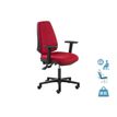 Fauteuil de bureau ADAPTA - accoudoirs en option - rouge