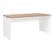 3483600857743-Bureau YES ! - 120 cm - Pieds panneaux fixes - Chêne-P_79440906_1-0