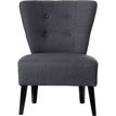3660141230352-Fauteuil d'accueil BRIGHTON - Piétement en hêtre massif coloris noir - tissu anthracite-P_79441211_1-0