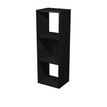 7331910005704-Bibliothèque modulaire MAXICOLOR - 3 cases - plateau imitation frêne noir-P_79441460_1-0