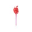 3173740242102-Carpentras - Stylo à bille fantaisie avec plumes - lama-P_79442573_1-0