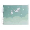 3130630163343-Exacompta Cigogne - Album photos à spirales 32 x 22 cm - 50 pages blanches - bleu-P_79442630_1-0