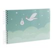 3130630163343-Exacompta Cigogne - Album photos à spirales 32 x 22 cm - 50 pages blanches - bleu-P_79442630_2-1